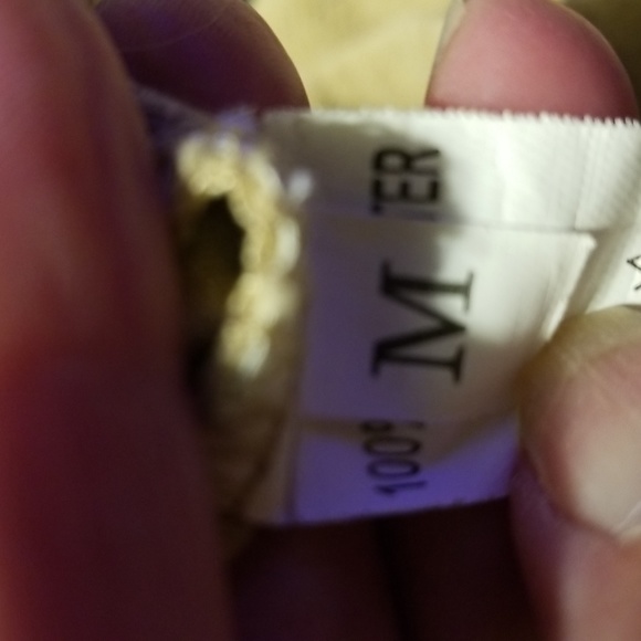 Khaki Crinkle Casual Pants Medium: B - Picture 5 of 5